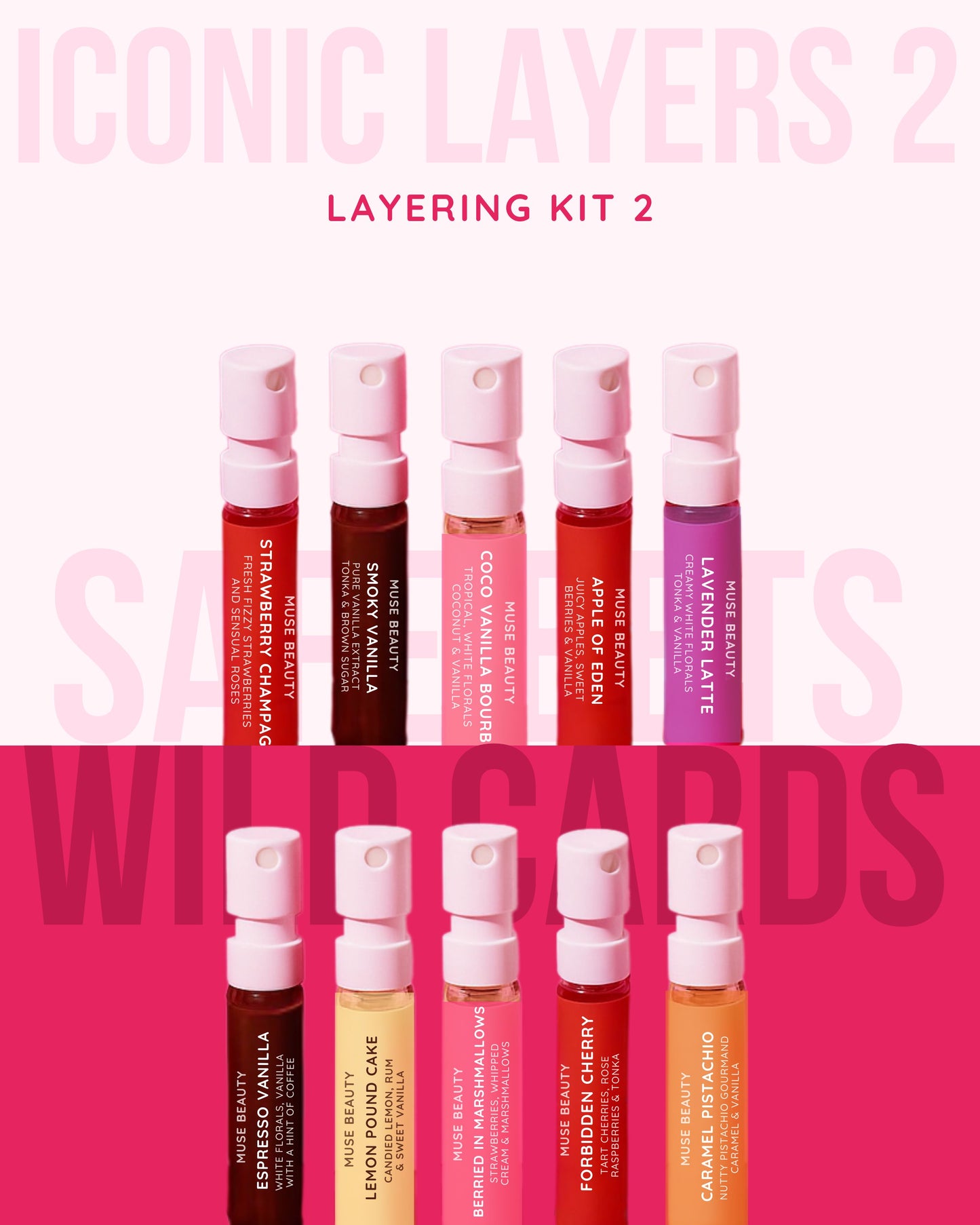 ICONIC LAYERS 2 - Layering Kit | 10 x 2ml