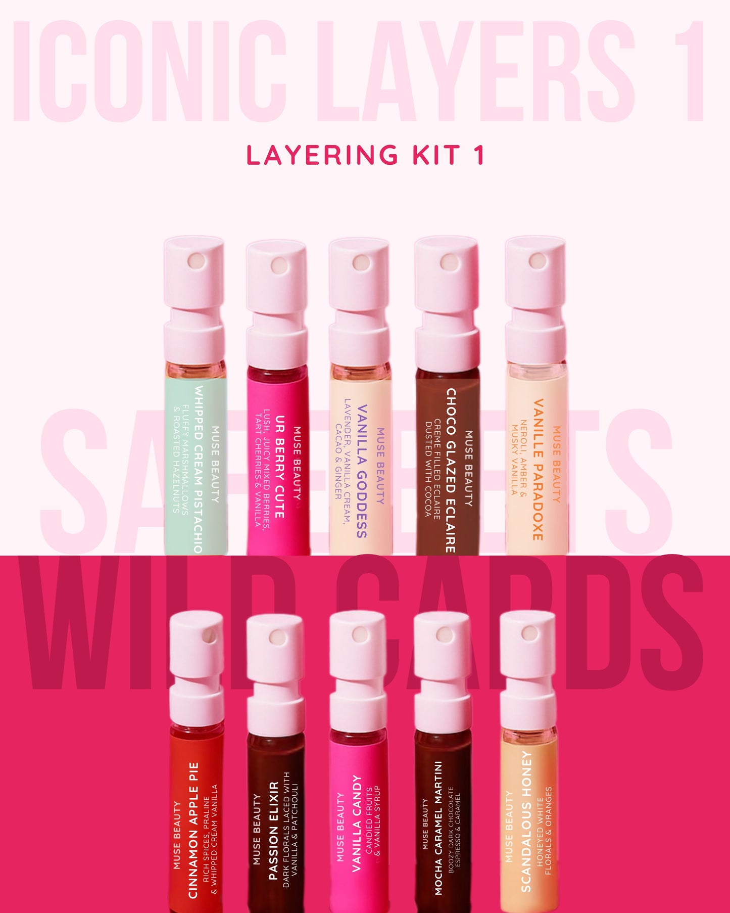 ICONIC LAYERS 1 - Layering Kit | 10 x 2ml