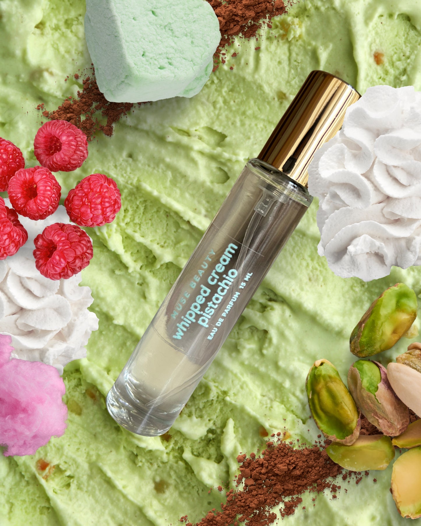 Whipped Cream Pistachio