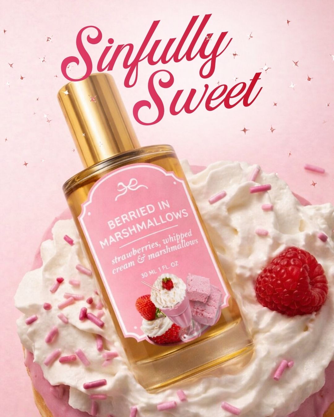 Berried In Marshmallows