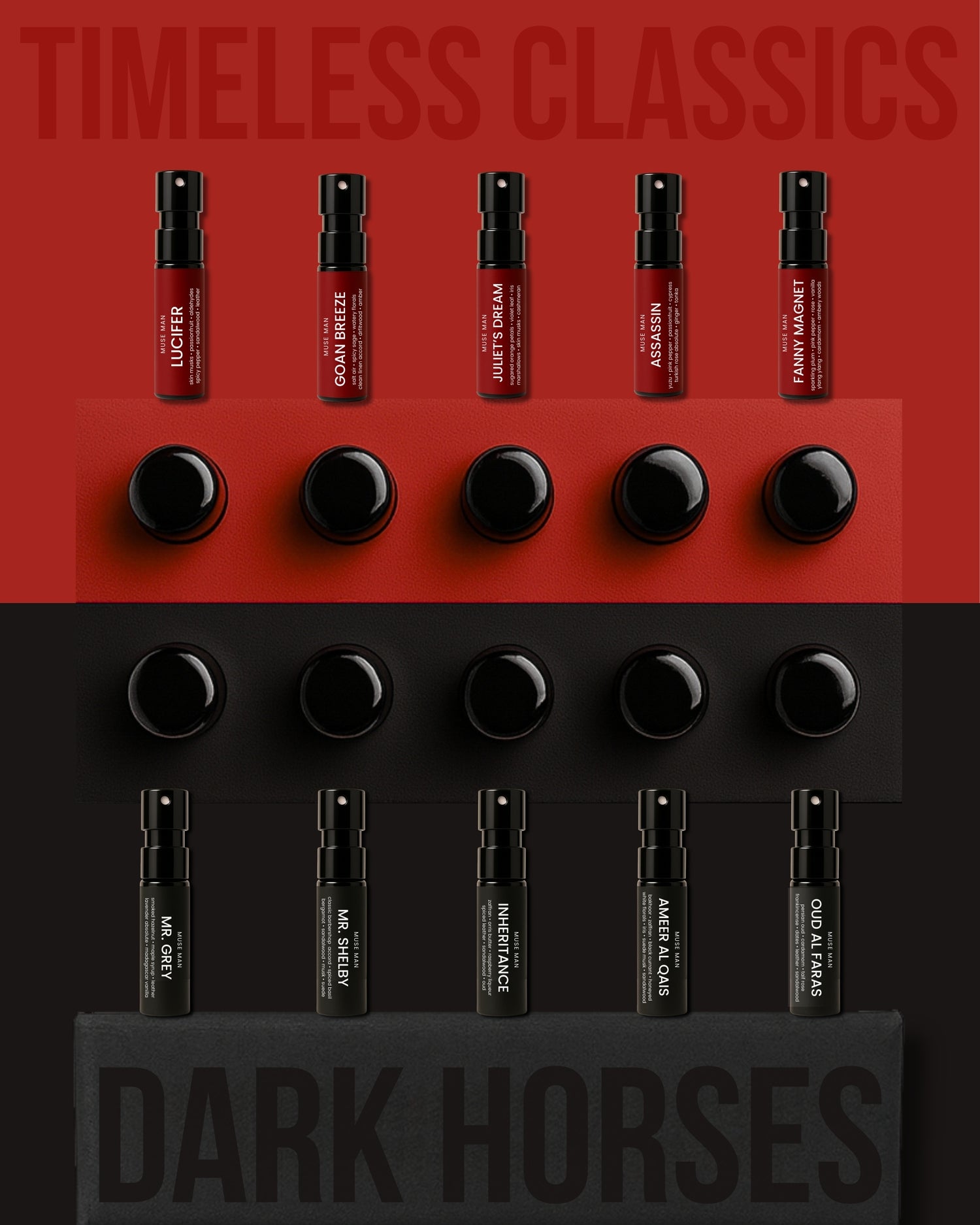 Muse Man ICONIC LAYERS Experimental Layering Kit  | 10 x 2ml